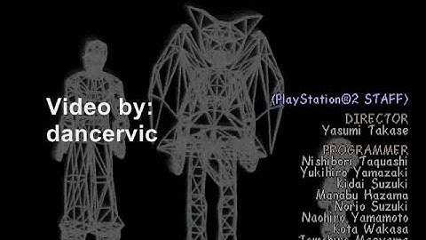 credits - "DDR EXTREME" (PS2 USA)