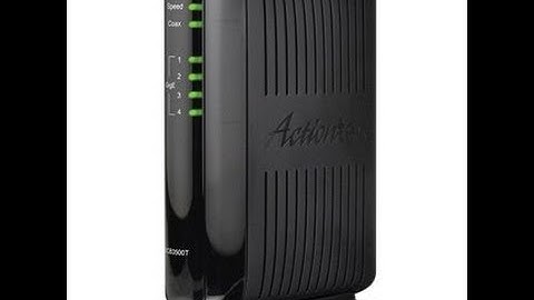 Actiontec Model GT784WN Unboxing And Review