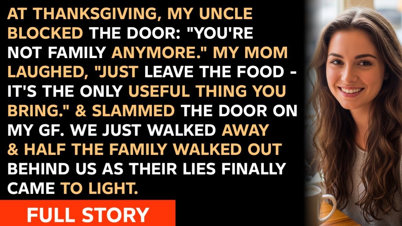 At Thanksgiving, My Uncle Blocked The Door: 