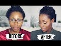 WATCH ME TRANSFORM: HOW TO STYLE SHORT RELAXED HAIR FOR BLACK WOMEN ( START TO FINISH) | DIMMA UMEH