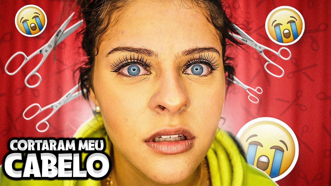 CORTARAM MEU CABELO !!!