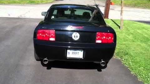 07 v6 with Pypes true dual exhaust