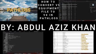 How to convert V5 Radio File to V4 in Pathloss using AntRad5.1?