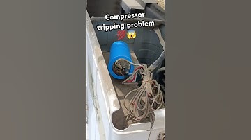 warpool split AC 🔥compressor not working tripping problem solved 💯 #airconditioner #youtube #viral