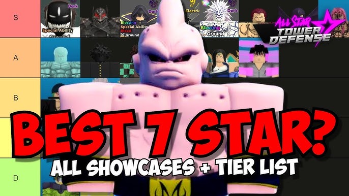 Best Unit in ASTD!? Tier List All Star Tower Defense (Deku 7 Star & Tomura  Update!) 