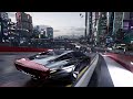 4k60 cyberpunk 2077 v21  driving tour to all of the apartments in night city