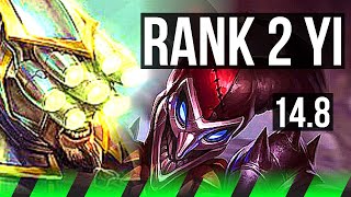 MASTER YI vs SHACO (JGL) | Rank 2 Yi, 8/2/7 | TR Challenger | 14.8