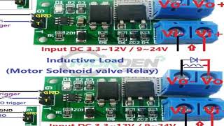 Relay Module Bistable Self-Locking Switch 3.3V-12V 3-8A Low Pulse Trigger Board Flip-Flop Latch Drop