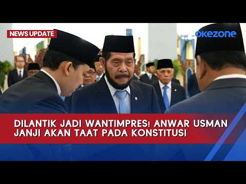 Sworn In as Presidential Advisory Council Member, Anwar Usman Pledges to Uphold Constitution | Ne...