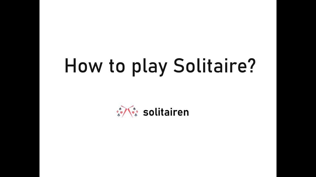 Solitaire – Rules, How to Play Online and Free Apps