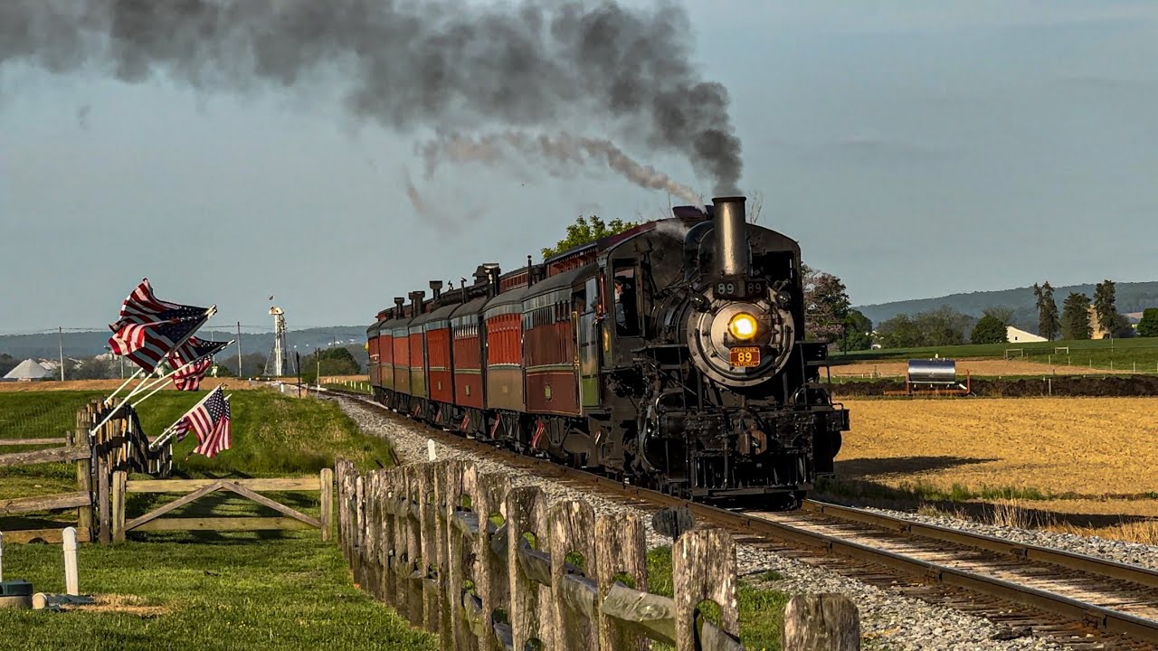 A Visit to the Strasburg Railroad & the RBMN Port Clinton Shops!