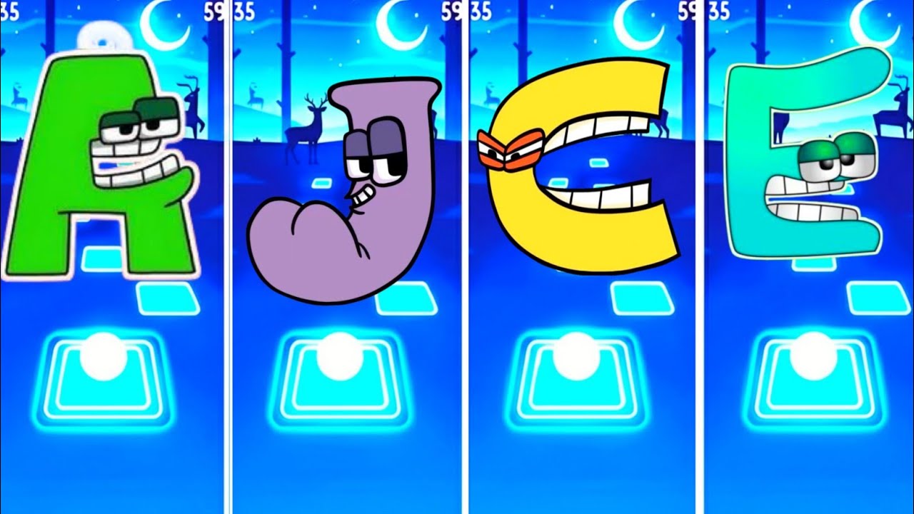 Evil Alphabet Lore - A 🆚 Evil Alphabet Lore - B 🆚 C 🆚 D. 🎶 Who Is Best?🎵 Tell We? 😍