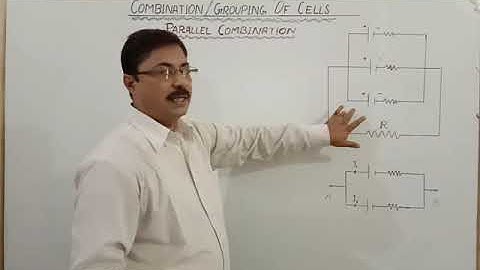 PARALLEL COMBINATION/PARALLEL GROUPING OF CELL 94th VIDEO BY SHREE PRAVEEN JEE