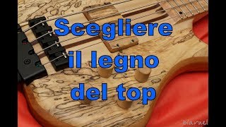 Come scegliere il legno del top di una chitarra o basso artigianale - Biarnel Liuteria