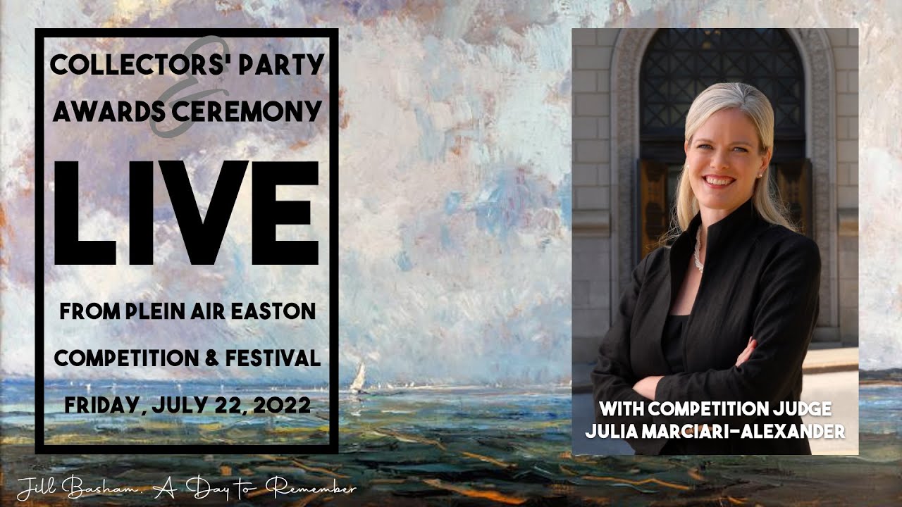 2022 Plein Air Easton Collectors' Party Awards Ceremony YouTube