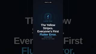 Fix RenderFlex Overflowed in Flutter — Expanded vs Flexible #shorts #flutter  #dart #mobiledev