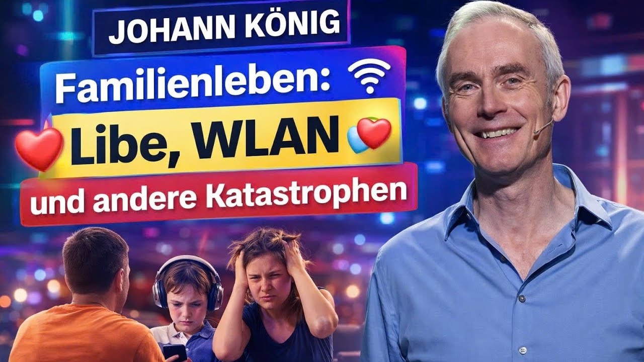 „Familienleben: Liebe, WLAN und andere Katastrophen“#johannkönigcomedy #comedy #humor
