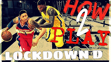 NBA 2k15 Tips & Tricks - HOW TO PLAY LOCKDOWN DEFENSE @ THE JRC