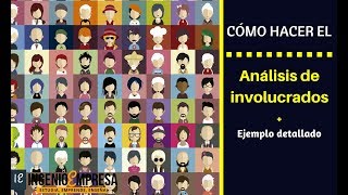 How to do a Stakeholder Analysis - Logical Framework Methodology (Step 1)