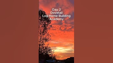 Day 2 of the Dovetail Log Home Building Academy
