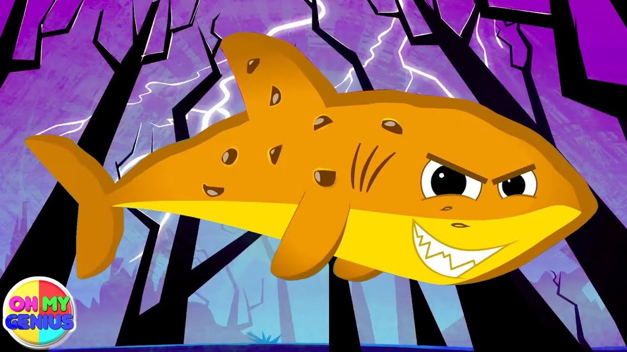 Scary Flying Shark + More Halloween Songs and Rhymes for Kids