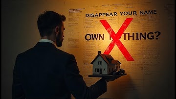 How To Make Your Personal Assets Invisible (Remove Your Name from Assets!)