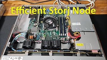 Building a Storj Node and Migrating Existing Contents, FUN HomeLab Project