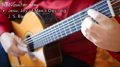 Jesu, Joy of Man's Desiring | Johann Sebastian Bach | NBN Guitar