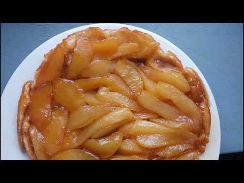 Tarte tatin aux pommes et poires   Recette facile