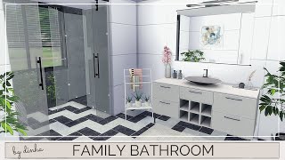 FAMILY BATHROOM   DOWNLOAD   TOUR   CC CREATORS | The Sims 4 |