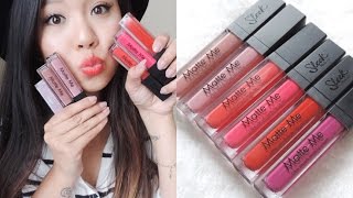 SWATCHES + REVIEW: Sleek Matte Me Lip Creams | judysreviews