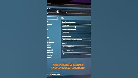 HOW TO CHANGE RESOLUTION OF STREAM OR GAME RECORDING OUTPUT ON STREAMLABS  #tutorial #streamlabs
