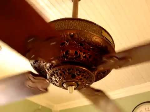 Westinghouse Deluxe Ornate 56 Ceiling Fan Circa 1893
