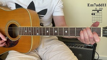 10 Beautiful Guitar Chords in Open D Tuning