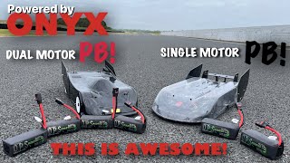 Crazy Dual TP motor RC car! with an Arrma limitless v2 Speedruning, ONYX / OPS batteries