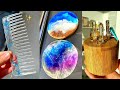 Easy Resin DIYS You Can Do at Home! Tie-Dye, Butterfly Glitter Comb, Ring Holder + More