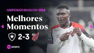 VIVEROS CRAVA DOIS, FOGÃO TEM 3 BOLAS NA TRAVE E CAP É CIRÚRGICO | BOTAFOGO 2X3 ATHLETICO-PR