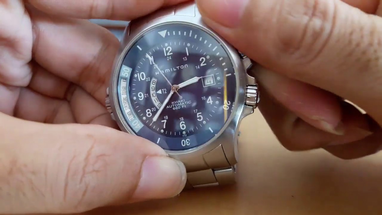 hamilton navy gmt automatic