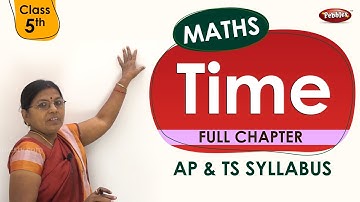#Class 5 Mathematics | Time | Maths in Telugu Explanation