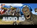 Godzilla Fiesta Kaiju - 1 Hora Audio 8D | TobiAnimados