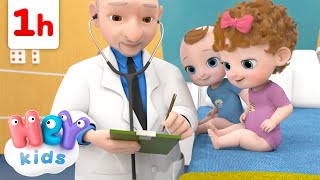 baby goes to doctor doctor cartoon for kids heykids nursery rhymes