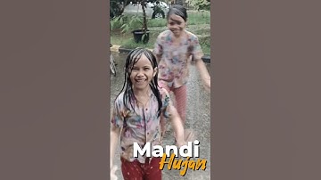Main Hujan-hujanan... Segeeerrrrr #shortvideo #shorts #hujan #mandihujan #mainair #mainairhujan