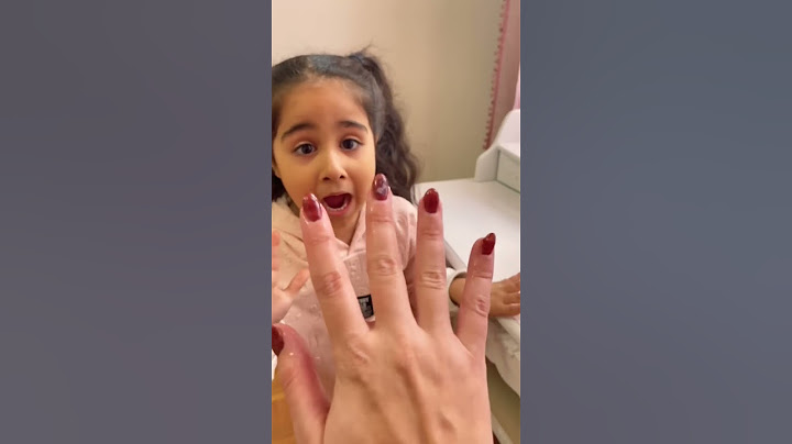 غيرت لون اظافيري💅من الشفاف للأحمر بالماء فقط😱😱 #shorts #funny #tiktok
