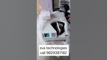 Kores and godrej bundle note counting machine #viralvideoWww.svatechnologies.in