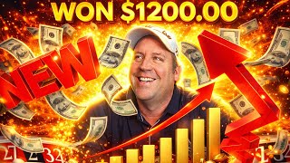 MY NEW FAVORITE ROULETTE SYSTEM! (WON $1200.00) #best #viralvideo #gaming #money #business #trending