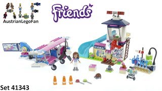 Мульт Lego Friends 41343 Heartlake City Airplane Tour Lego Speed Build Review