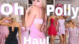 Oh Polly dress haul | 3 for £60 | dresses | pink
