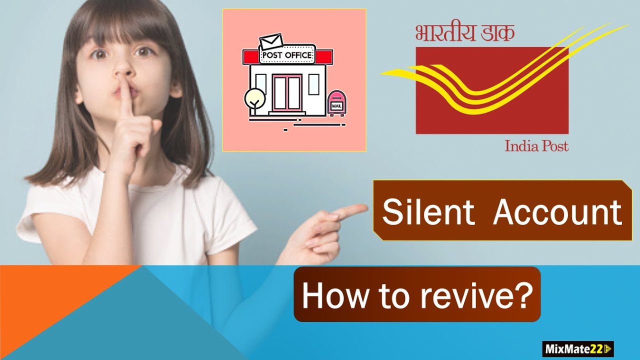 Post office silent/dormant account | How to revive POSB account | India Post | In Hindi | mixmate22