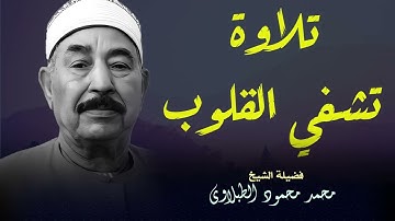 تلاوة نادرة ومميزة للشيخ الطبلاوي، تُظهر جمال صوته وأدائه المتقن.