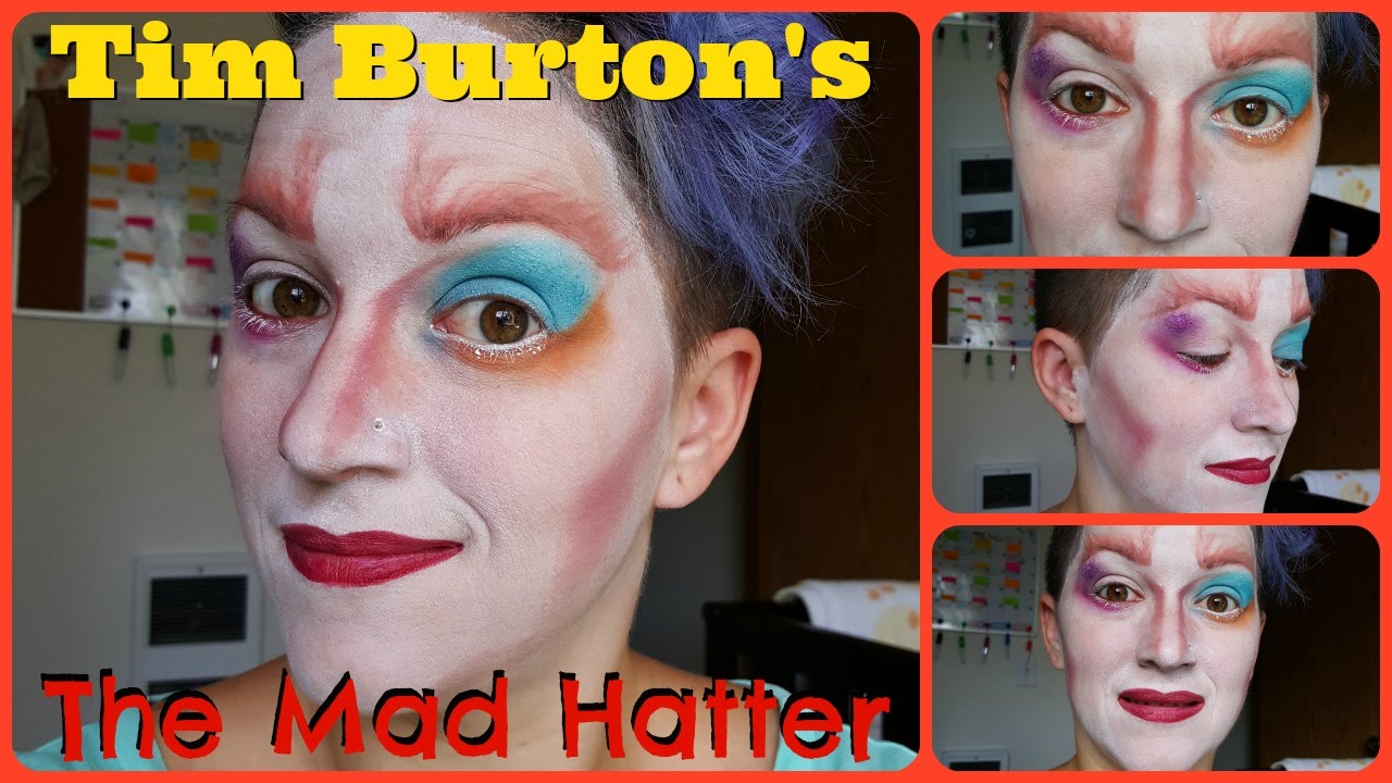 Halloween Series Easy Mad Hatter Makeup Tutorial YouTube